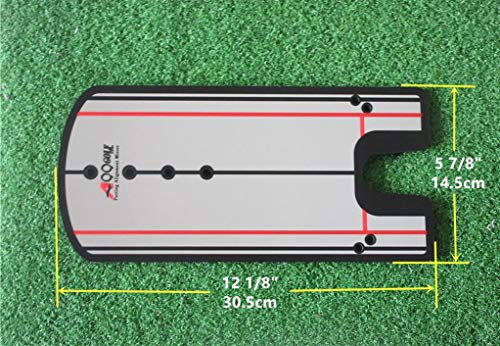 New A99 Golf Putting Mirror Training Alignment Aid Practice Trainer w/carry Bag Improve your short game Great golf Gift Christmas/Birthday Gift