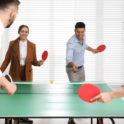 2PCS Ping Pong Net Compatible with Stiga, Durable Table Tennis Net with Chain Tension System, Adjustable for Regulation 60" Tables, Stable for Indoor/Outdoor Matches