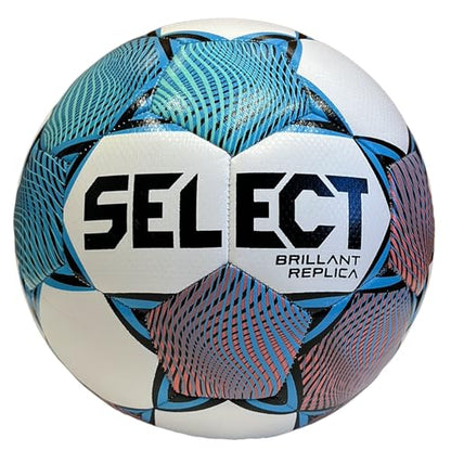 Select USL Brillant Replica Soccer Ball - color: White/Blue V26