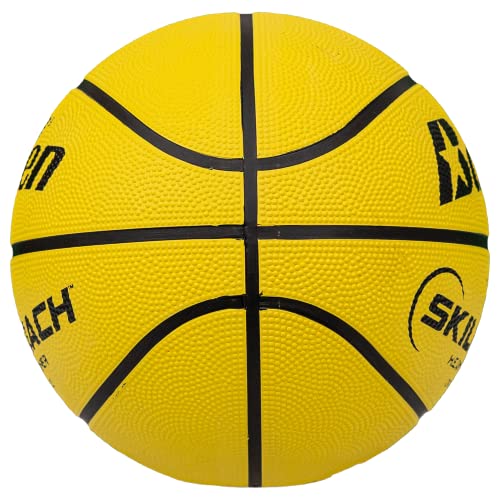 Baden Heavy Trainer Rubber Basketball - color: Yellow, size: 28.5"