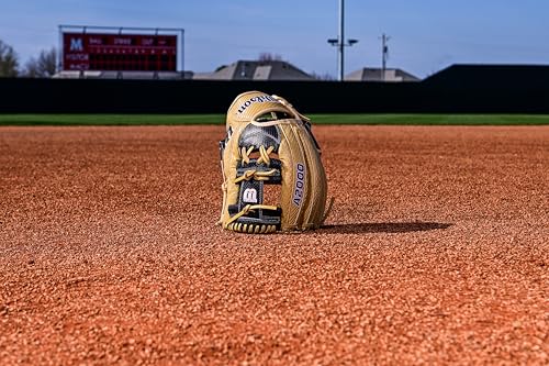Wilson Summer 2025 A2000® Baseball Gloves - color: Blonde/Black, size: Infield - 11.75"