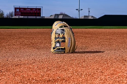 Wilson Summer 2025 A2000® Baseball Gloves - color: Blonde/Black, size: Infield - 11.75"