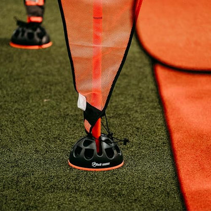 Football Flick Unisex Youth Flick Urban Essentials Set Football Training, Orange,Black, 680mmx380mmx130mm UK