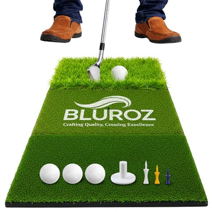 Premium Golf Practice Mats – Mini & Large Options for Hitting, Putting & Chipping | Indoor/Outdoor Training Sets - style: Mini