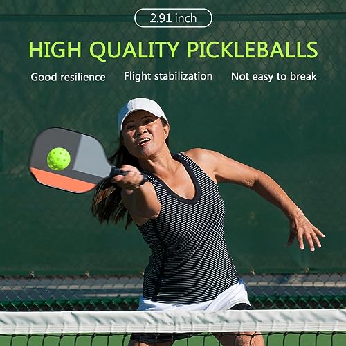 6 Pack Sports Outdoor Pickleballs - 40 Pickleball Balls - USA Pickleball Balls (USAPA) Approved - Official US Open Ball