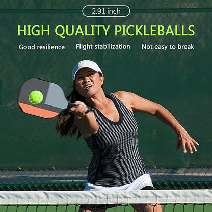 6 Pack Sports Outdoor Pickleballs - 40 Pickleball Balls - USA Pickleball Balls (USAPA) Approved - Official US Open Ball