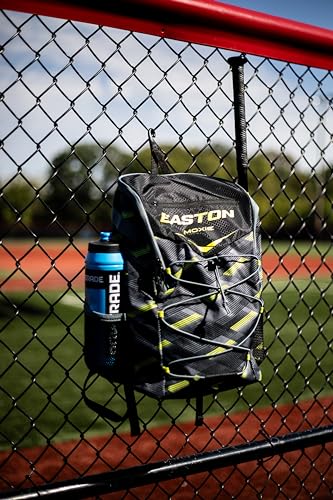 Easton | MOXIE Backpack Equipment Bag | Baseball / Softball | T-Ball / Rec / Travel | Multiple Styles - color: Black