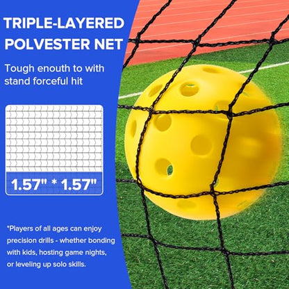 GOOX 6FT Small Mini Pickleball Net Set - Quick Setup Indoor/Outdoor Portable Practice Net - style: Pickleball Net