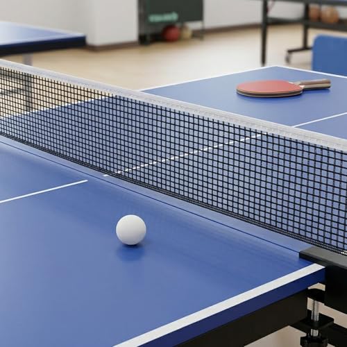 1PCS Table Tennis Net Replacement, Black PingPong Net Nylon Pingpong Net for Indoor Outdoor School Gym (70.8" x 5.9")