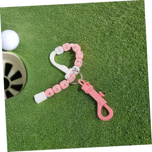 SUPVOX 1Pair Durable Golf Score Counters Beaded Stroke Trackers for Effortless Scoring Competitions and Practice Sessions Lightweight and Portable Golf Accessories