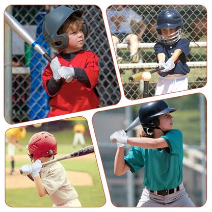 HANDLANDY Baseball Batting Gloves for Adult Youth, Grip Breathable Softball Batting Gloves Fit Men Kids Boys Girls - color: Pearl White-Kids, size: Kids Large