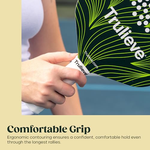 Paddle 20mm Carbon Fiber Pickleball Racket – Professional Grade, Graphite Spin Surface, Forged Carbon Handle | Lightweight Control Paddle for Adults, Men & Women – Designed in USA
