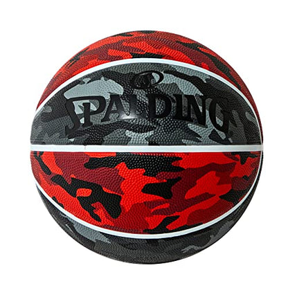 Spalding Basketball Basic No. 5 Rubber - color: multicamo red