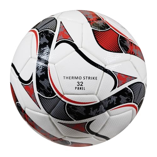 Soccers Ball Size 5 Soccerball Youth Soccer Balls – Professional Soccer Balls Training Soccer Ball Outdoor, Indoor Soccer Ball - Competition Level Thermo Strike Thermobonded Football from