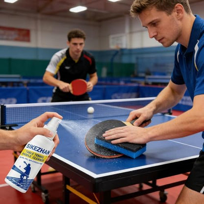 Table Tennis Rubber Cleaner | 100ml Dust Removal Solution | Table Tennis Racket Cleaner Spray,for Eliminate Dirt & Dust Optimal Spin & Control Men Women Gym Sports Maintenance
