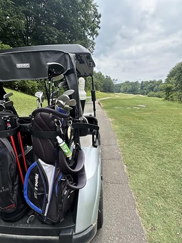 Lifestyle Basics Bite Golf Club Grip Cleaner Spray | Keeps Clubs, Irons, and Drivers Clean | Use With Cloth, Brush, or Bottle Brush Refill | Restore Grip Tack