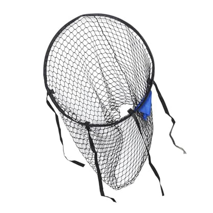 Foldable Football Goal Training Net, Soccer Target Throwing Net with Fixed Target Area, Sturdy Alloy Frame and Polyester Mesh for Accurate Passing Practice, Portable Ball Gate for