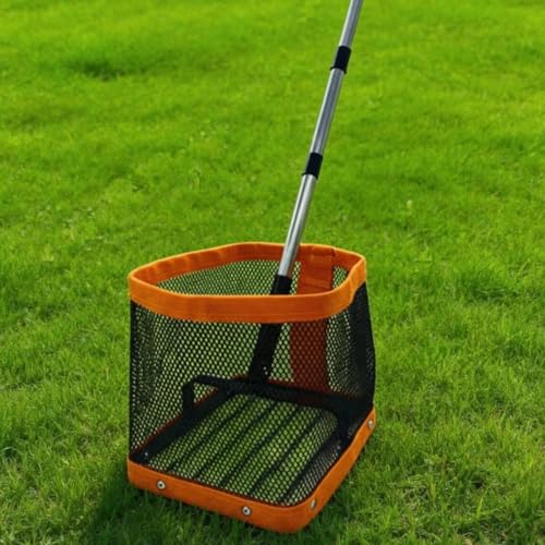 Table Pong Ball Retriever Multi-Angle Pickup Table Tennis Ball Retriever for Training, Practice Room - color: Orange
