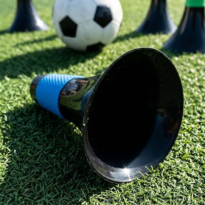 ZEAYEA 8 Pcs Agility Training Sport Cone, 9 Inches Soccer Cones with Carry Bag, Basketball Training Cones for Soccer Football Basketball Speed Grab Drills and Training