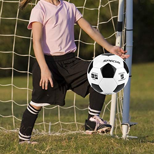 Size 5 and White Football Soccer for Teams and Training Sessions