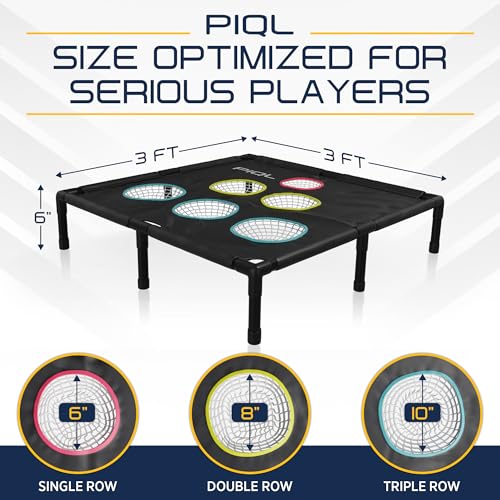 Pro Pickleball Target Net - Pickle Ball Training Aid and Social Games Pickle Ball Practice Equipment, Target System, Dink Pad Practice, Drive and Drop Shot Trainer, Pickleball Gift