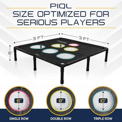 Pro Pickleball Target Net - Pickle Ball Training Aid and Social Games Pickle Ball Practice Equipment, Target System, Dink Pad Practice, Drive and Drop Shot Trainer, Pickleball Gift