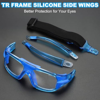 PATIKIL Adjustable Professional Sports Goggles, Unisex Safety Glasses Outdoor Sports Protective Eyewear