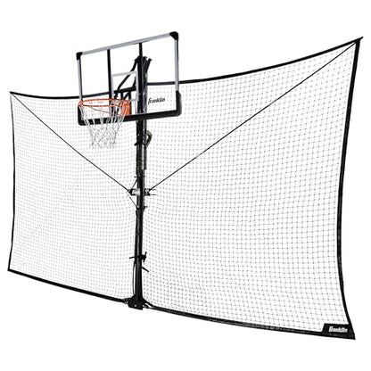 Franklin SportsBasketball Pass Back Rebounder - color: Black, size: 14' X 8'