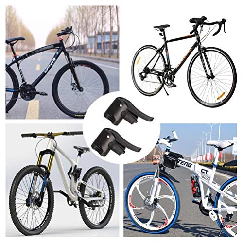 Dual Head Bike Track Pump - 2 Pieces with Bicycle Valve Connector & Adapter