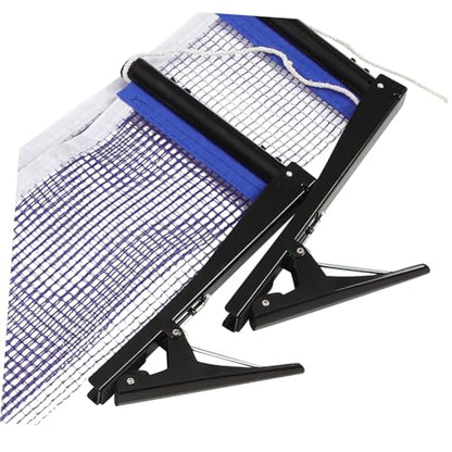 Table Tennis Net with Rack Portable Easy-Setup Replacement Net for for Family Fun and Practice Includes Durable Design for Enhanced Visibility