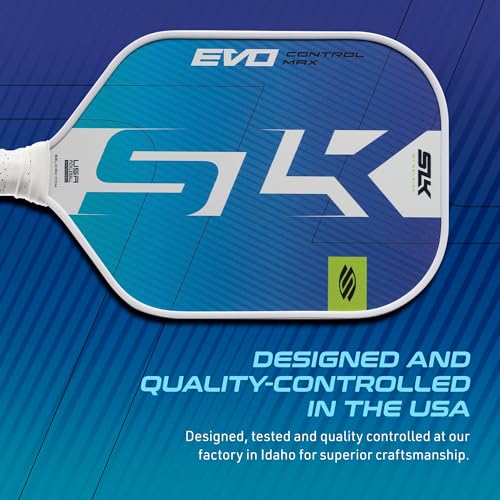 Selkirk Sport 2025 SLK Evo Control MAX Pickleball Paddle Bundle | 2 x Oasis Paddles + 12 Pack Pickleballs