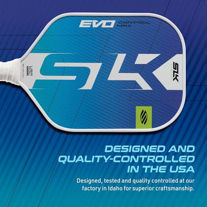 Selkirk Sport 2025 SLK Evo Control MAX Pickleball Paddle Bundle | 2 x Oasis Paddles + 12 Pack Pickleballs
