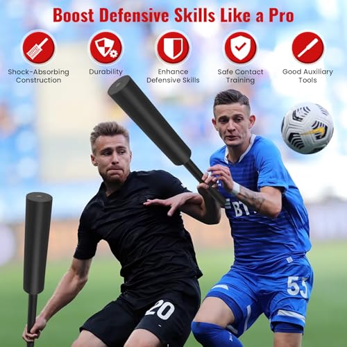 Padded Blocking Guards, Basketball Blocking Sticks, 2 Pack Basketball Pads for Training, Padded Contact Sticks for Football, Boxing, Martial Arts, Lacrosse, MMA