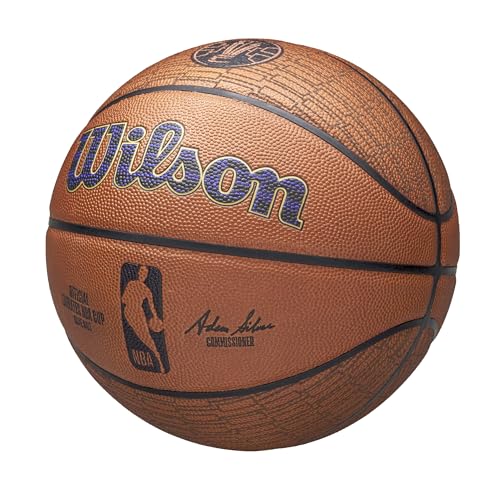 WILSON Emirates NBA Cup Official Game Basketball - Size 7, Brown