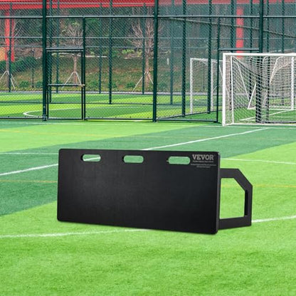 VEVOR Upgrade Soccer Rebounder Board, Mult-Adjustable Angles Portable Soccer Rebound Wall, Foldable Kickback Board, Soccer Practice Equipment, Ideal for Kids and Adults Passing & Shooting Drills - size: 40"X16"