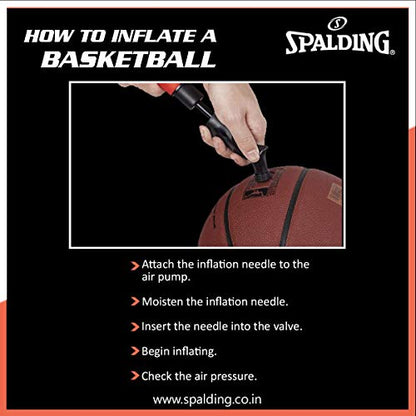 Spalding Unisex_Adult 74532Z_6 Basketball, Orange, 6 (EU)