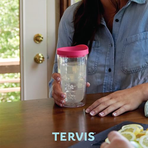 Tervis Pickleball Made in USA Double Walled Insulated Tumbler Travel Cup Keeps Drinks Cold & Hot, 16oz, Classic - style: 16oz