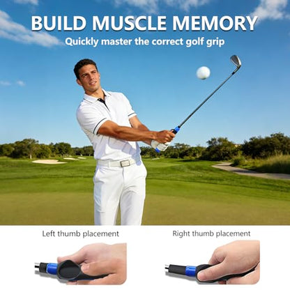 Golf Grip Trainer, Golf Training Aid, Golf Grip Kit, Golf Club Grips, Golf Club Grip, Grip Trainer Golf Club To Help Train Correct Hand Position