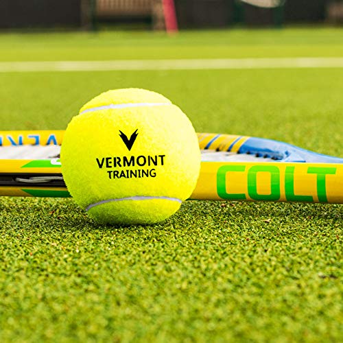 Vermont Tennis Balls | ITF Approved Mini Tennis Balls – Pressureless Training Balls [Bulk Buy Tennis Balls] - color: Training Balls, size: 60-Ball Refill (No Bucket)