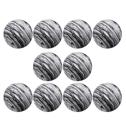 10Pcs / Set Golf Practicing Balls Rainbow Color Foam for Swing Training Rainbow Indoor