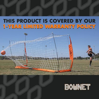 Bownet Portable Folding Soccer Goal – Pop Up Backyard & Training Soccer Net for Indoor or Outdoor – Easy Setup with Carry Bag - size: 5 x 10 Feet