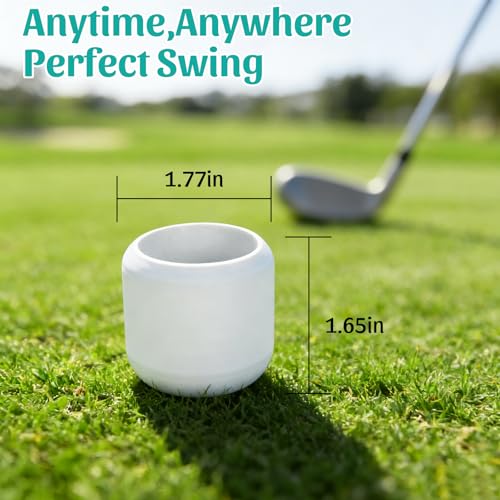 Practice Golf Balls 15pcs, Full Swing Limited Flight Golf Practice Balls, Training Aid for Home Indoor Backyard Training