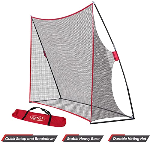 ZENY Golf Practice Hitting Net, 10x7 ft Backyard Golf Driving Net for Indoor Outdoor Training Chipping