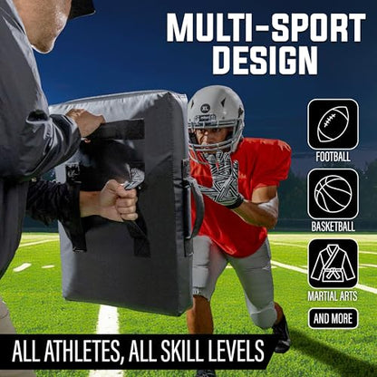 GoSports Premium Blocking Pads – Multisport Training Equipment for Football, Basketball, Lacrosse, & Martial Arts – Tackling Dummies & Kick Pads