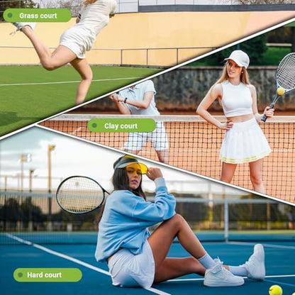 INSUM Bulk Tennis Balls for Beginner – 20/30/60/120 Pack High Elasticity Practice Tennis Balls with Mesh Bags, Portable for Pet Dog Outdoor Playing, Training, Fetching