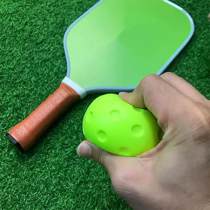 3PCS Foam Balls Pickleballs for Practice Lightweight Pickle Balls Noise Reducing Indoor Outdoor Training Play