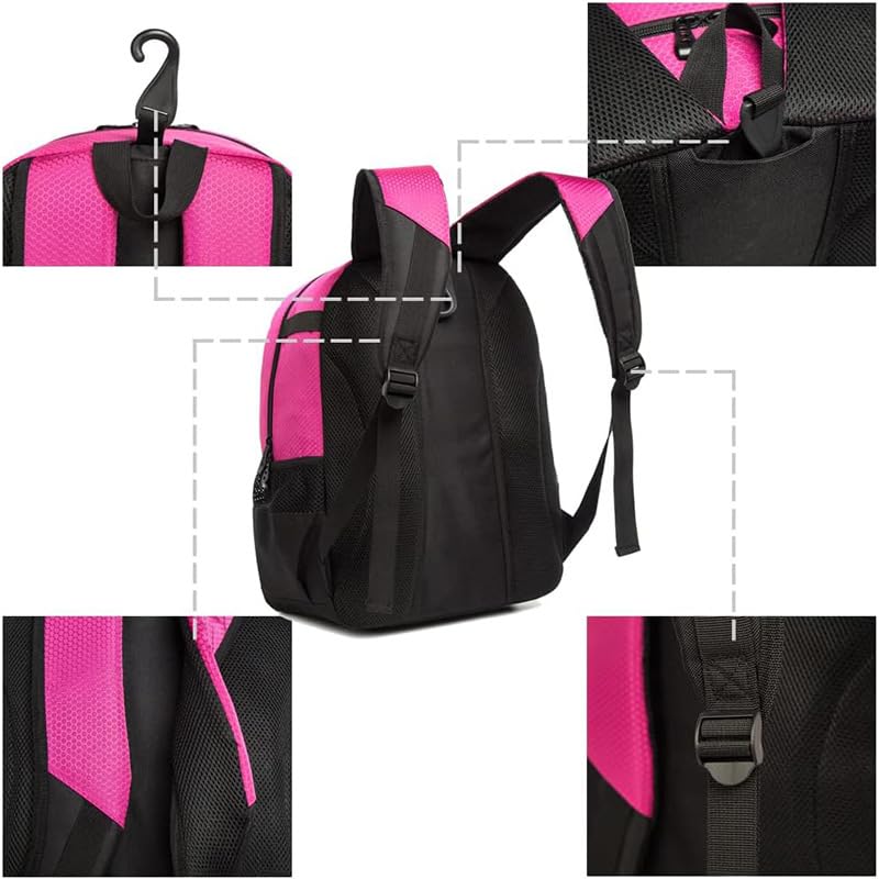Baseball Softball Equipment Bag with Fence Hook and Shoe Compartment T-Ball Travel Soccer Bag Basketball Backpack Options