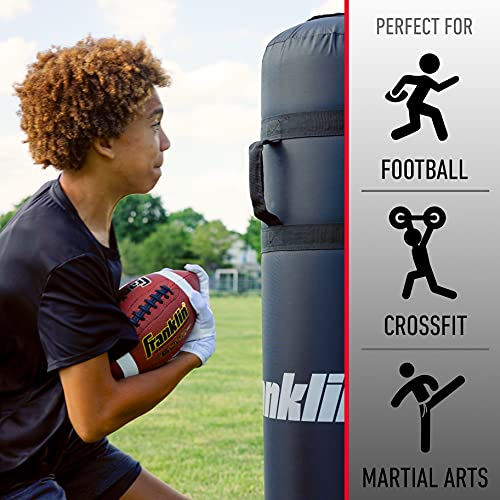 Franklin Sports Inflatable Football Tackling Dummy - Training Dummies for Football, Martial Arts + Wrestling Practice - Inflatable Blocking + Tackling Dummy for Practice - 51" Inches