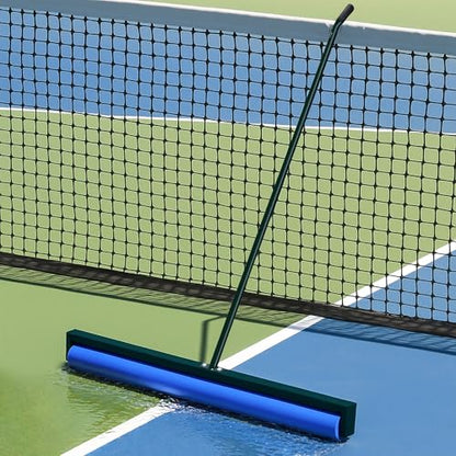 Tennis Court Squeegee, Foam Tennis Sponge Roller 38'', Lightweight Quick Clearing Tools for Tennis Basketball Sports Court, Green - color: Green