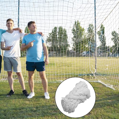 Soccer Goal Net, Sports Twisted Net Post Netting Portable Football Replacement Field Equipment Foldable Polyethylene Rope for Backyard Daily Practice Match Training Shooting Aid with Carry Bag - size: 6X4FT